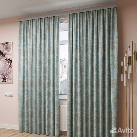 Шторы мраморные комплект