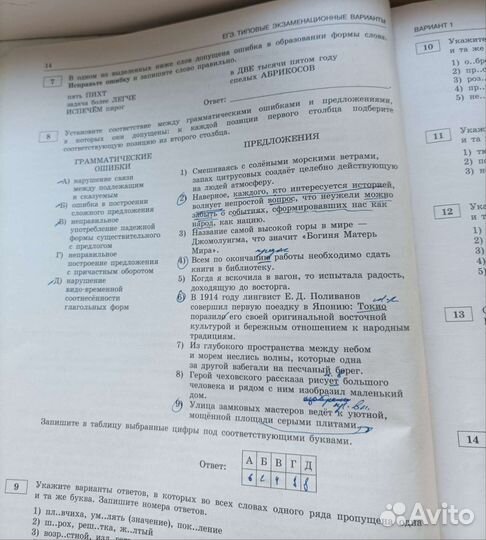 36 вариантов егэ по рус. языку 2023 Цыбулько