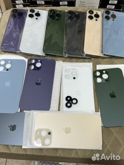 Корпуса iPhone xr 13/14 pro стекла, глазки камер