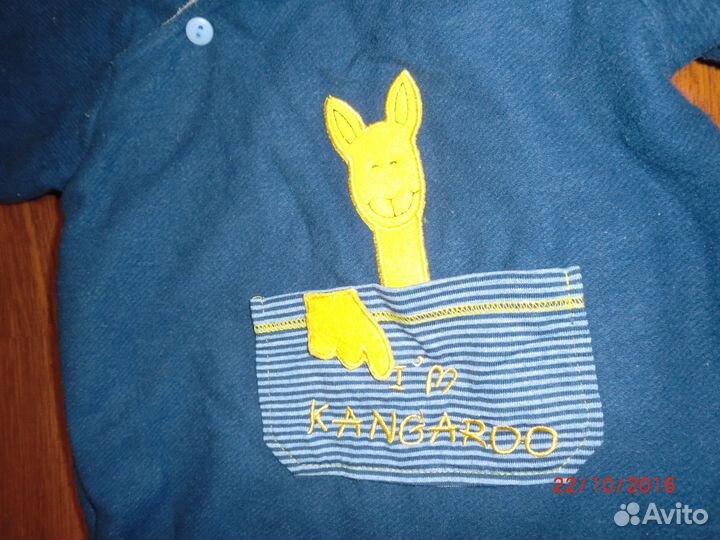 Комбинезон детский флис 56-62 см