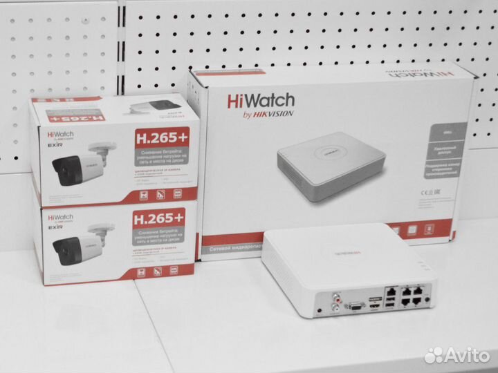 IP-видеонаблюдение HiWatch 4MP