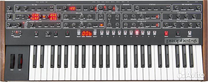 Синтезатор аналоговый Sequential Prophet 6