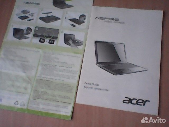 Инструкция к ноутбуку acer Aspire 5560
