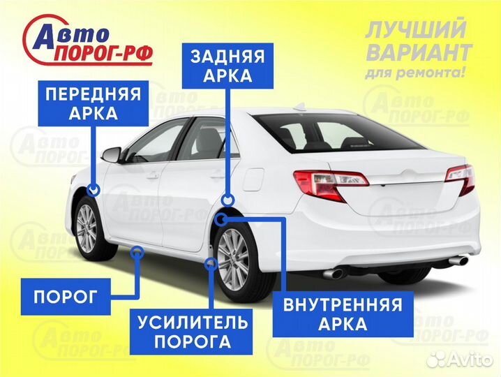 Порог автомобильный Kia CeeD, 2 поколение, JD (201