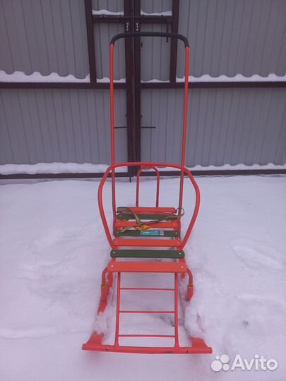 Санки на колесах