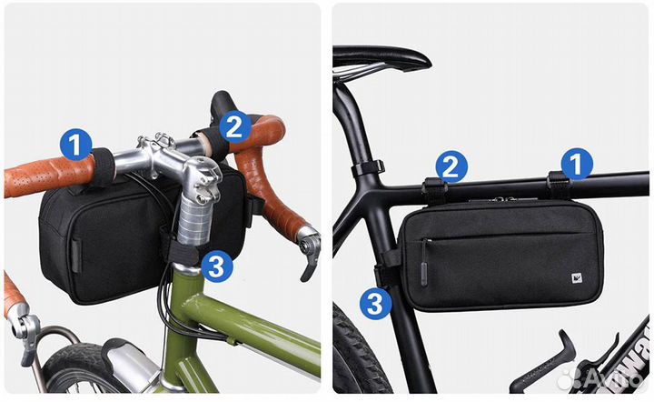 Велосумка Rhinowalk Mulifuctional handlebar bike b