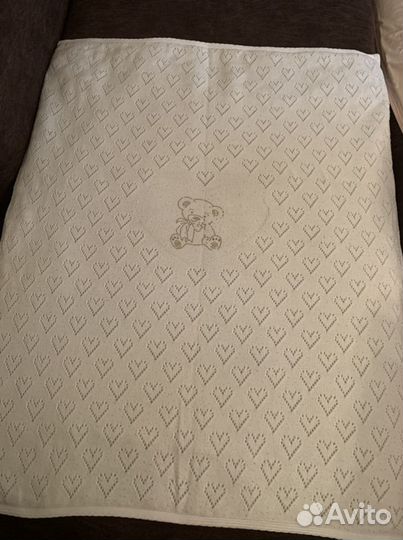 Плед детский плюшевый