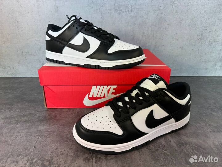 Кроссовки Nike Dunk Low White Black