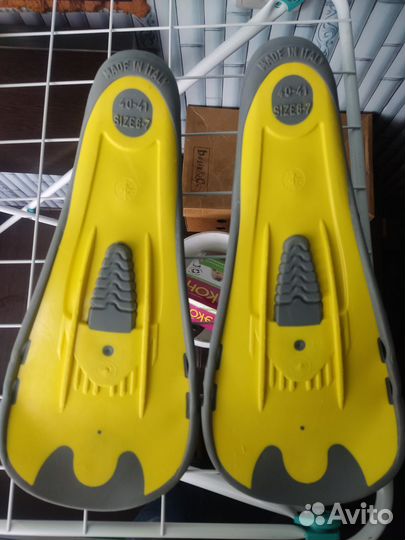 Ласты и лопатки для плавания