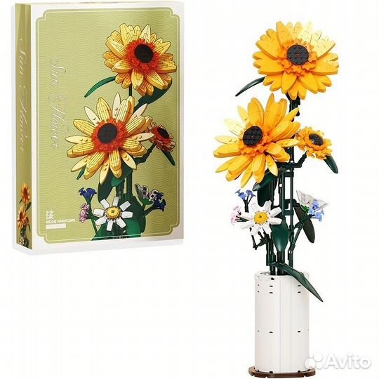 Конструктор lego flowers аналог (92039)