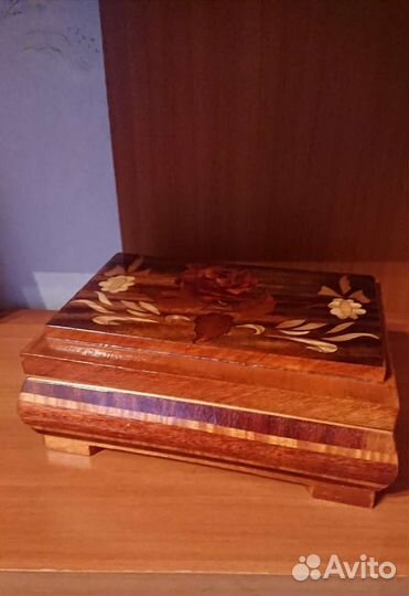 Шкатулка деревянная СССР