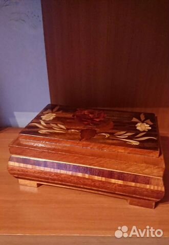 Шкатулка деревянная СССР