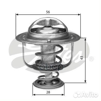 Термостат mitsubishi/nissan/toyota -08 TH31388G