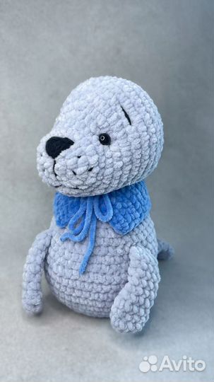 Вязаный тюлень