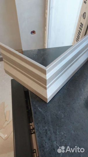 Установка плинтуса Мдф и дюрополимер