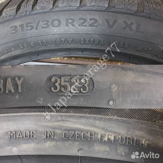 Continental WinterContact TS 860 S SUV 295/35 R21 и 315/30 R22