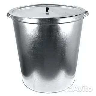 Бак оцинкованный круглый. Новый(32-110л). Доставка