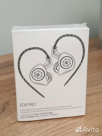 Наушники KZ EDX Pro новые