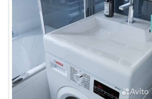 Раковина в ванную на стиральную машину