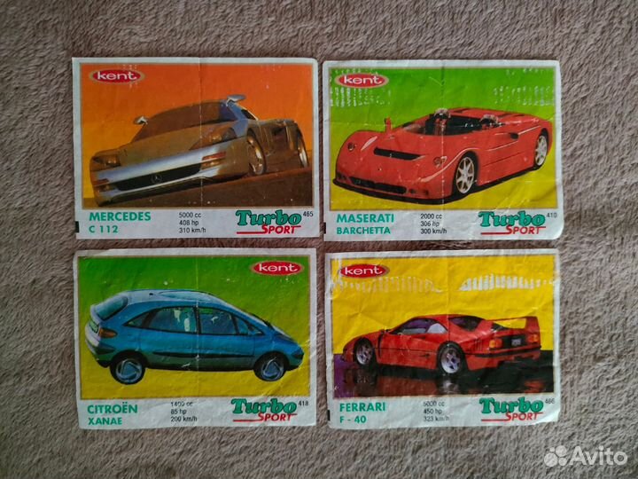 Вкладыши Turbo мята
