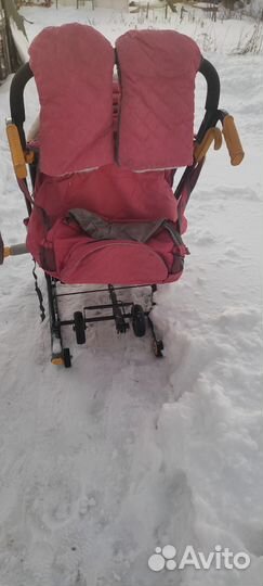 Санки коляска ника 7