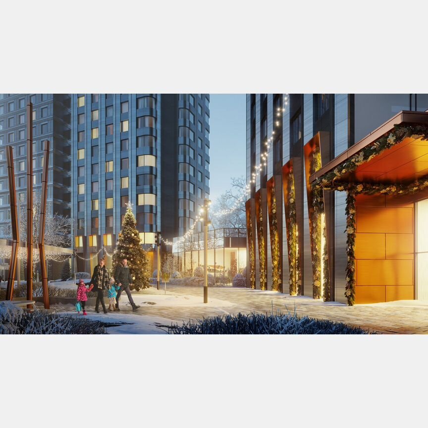 2-к. квартира, 69,4 м², 4/4 эт.