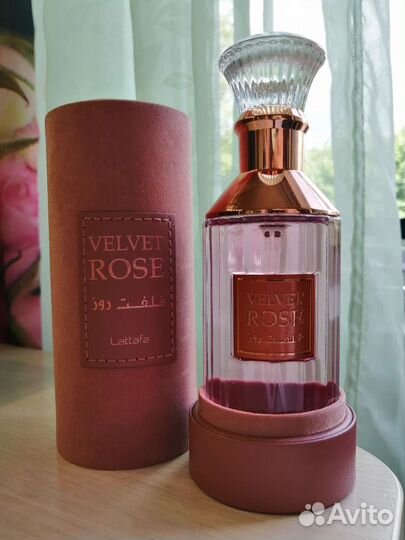 Velvet Rose Lattafa, без 5 пшиков, 100 мл