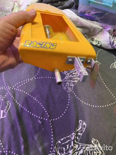 Катер радиоуправляемый кит комплект мини моно