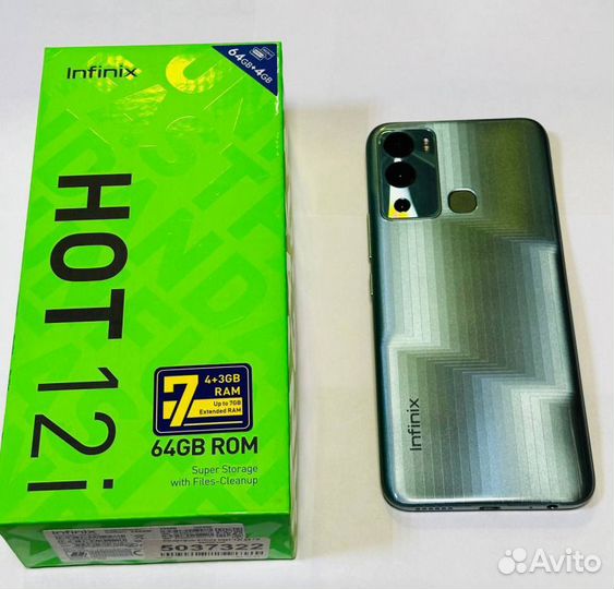 Infinix Hot 12i, 4/64 ГБ