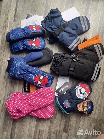 Перчатки варежки непромокаемые h&m