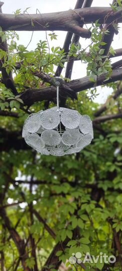 Винтажная люстра одуванчик