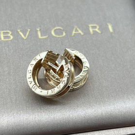 Золотые серьги bvlgari