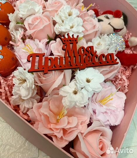 Букет из мыльных роз