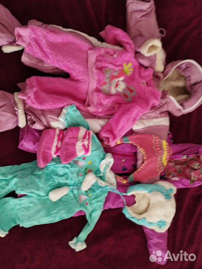 Детские вещи на девочку пакетом