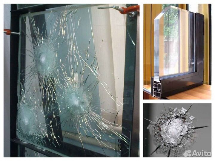 Ремонт окон, стеклопакет Эконом RAL1451