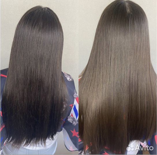 Кератиновое выпрямление волос, ботокс