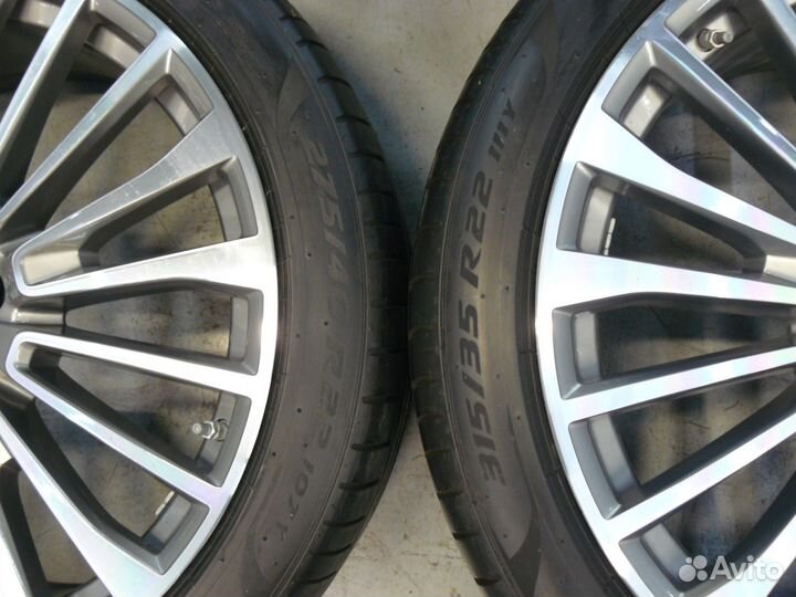 Колеса оригинал R22 BMW X7 G07 стиль 757