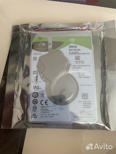 Внутренний жесткий диск Seagate ST500LM030