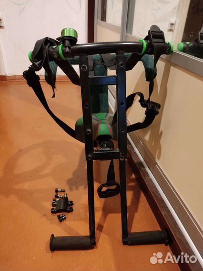 Детское велокресло velogruz+ велошлем