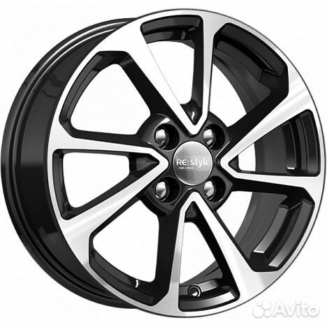 K&K кс861 6x15 4x100 ET46 DIA54.1 алмаз черный