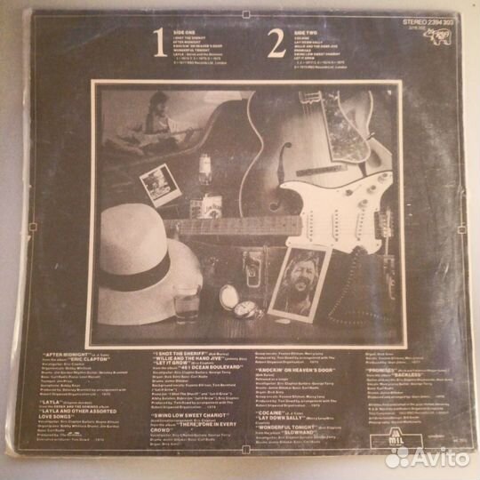 LP The best of Eric Clapton-Time pieces