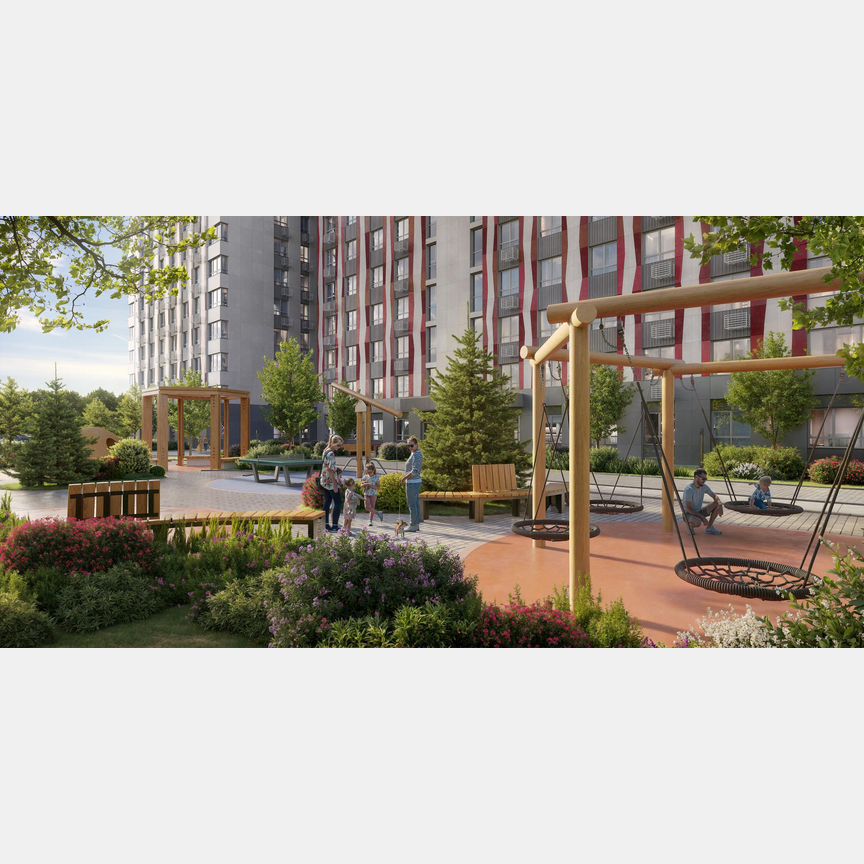 1-к. квартира, 33,5 м², 6/16 эт.