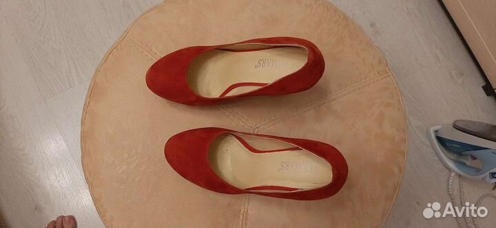 Туфли женские 38 размер замшевые