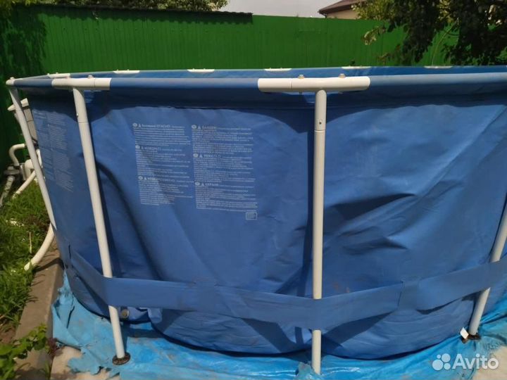 Бассейн круглый каркасный summer waves