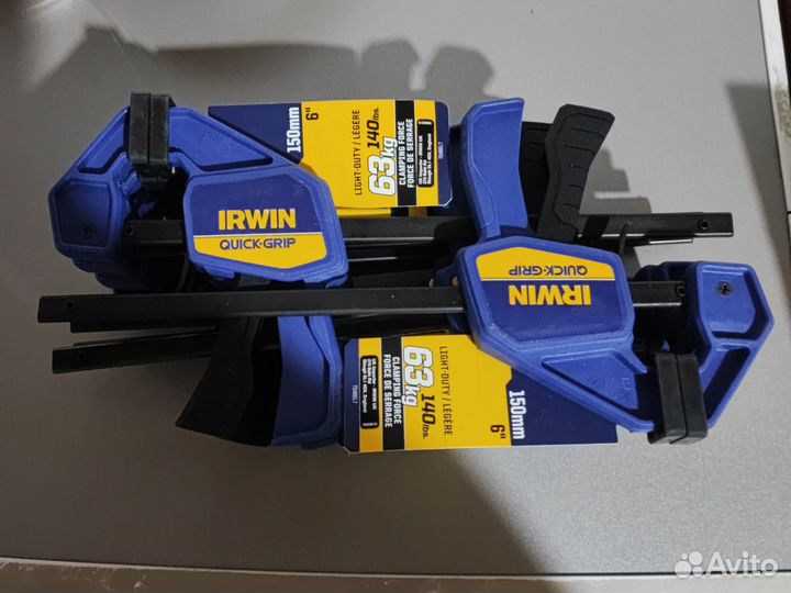 Струбцина быстрозажимная irwin