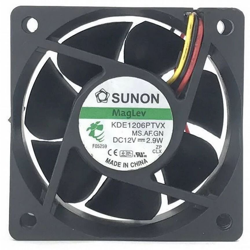 [KDE1206PTVX-MS.AF.GN] Вентилятор Sunon 12v Kde1206ptvx-Ms.af.gn