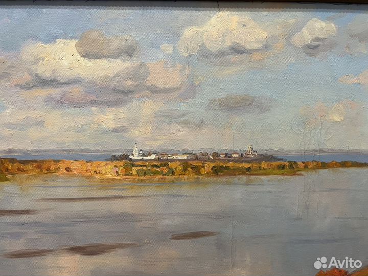 Картина «Осенние дали. Свияга» Викентий Лукиянов