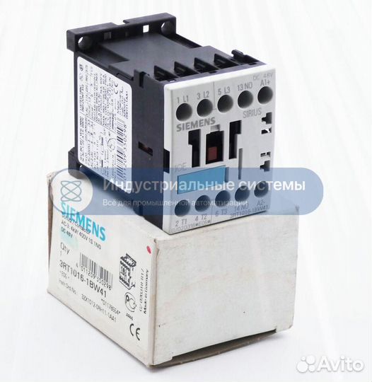 Контактор Siemens Sirius 3RT1016-1BW41