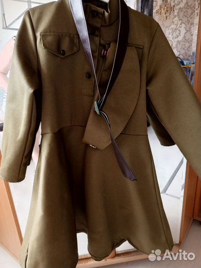 Военная форма для девочки 128-134