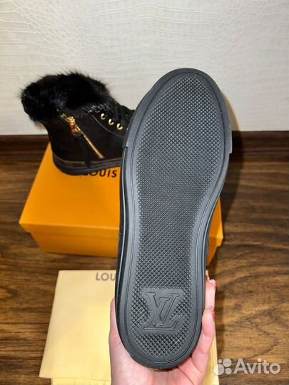 Ботинки зимние Louis vuitton